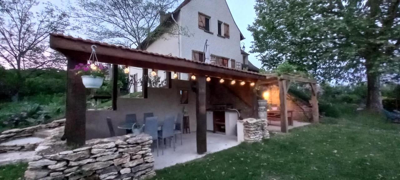 Au Soleil Couchant Saint-Julien-de-Lampon Exterior foto
